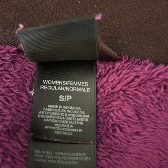 North face purple fleece jacket - Picture 9 of 10